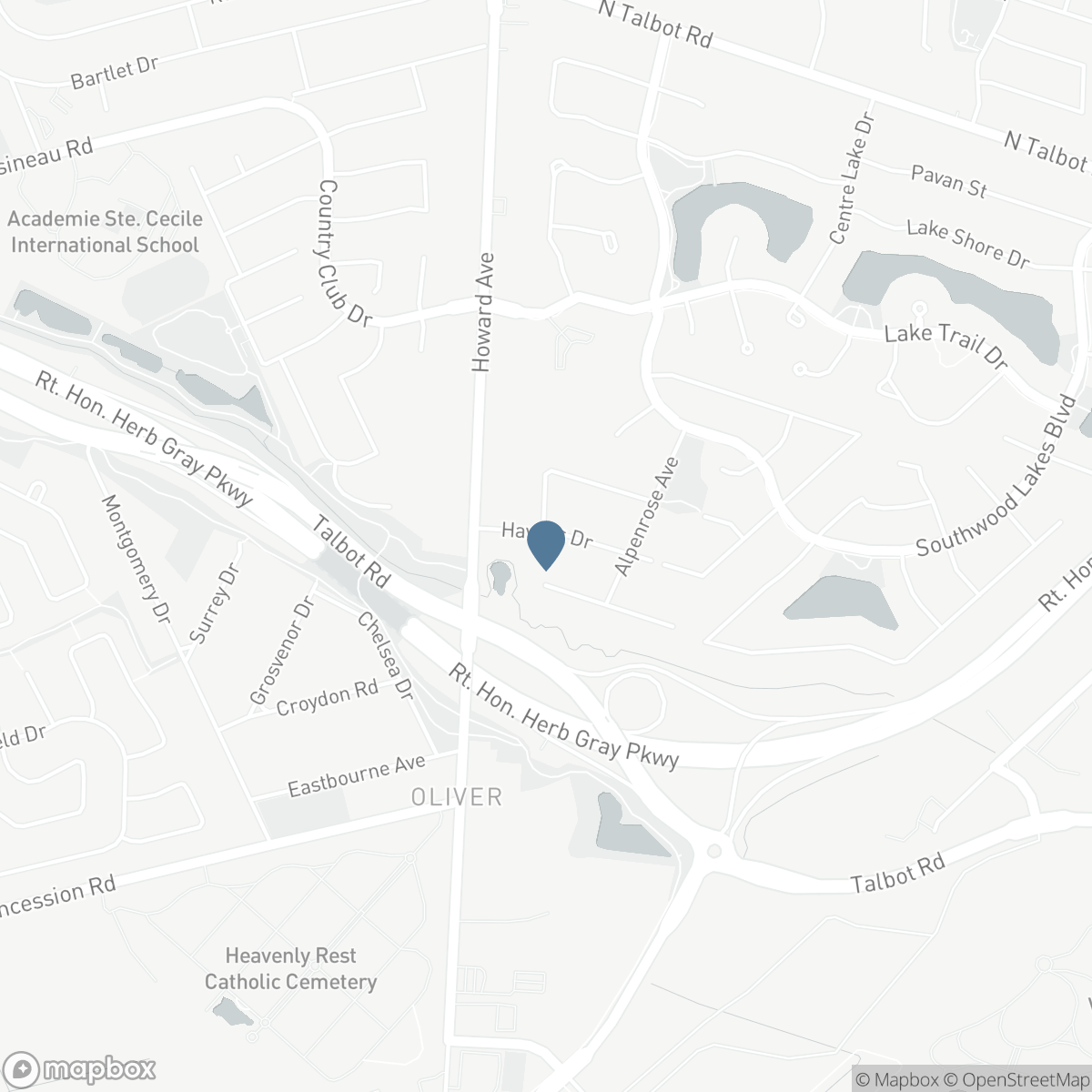 613 HAVENS DRIVE, Windsor, Ontario N9C 2S5